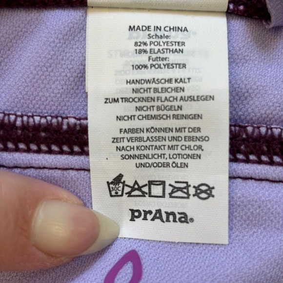 NWT Prana Ramba Swim Bikini Bottom Wine Adrie Red S - Picture 8 of 11